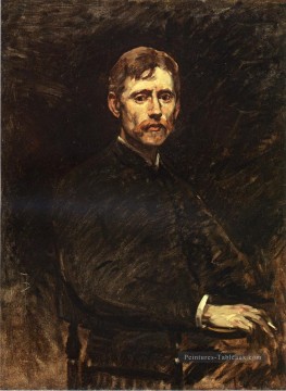Portrait d’Emil Carlson portrait Frank Duveneck Peinture à l'huile
